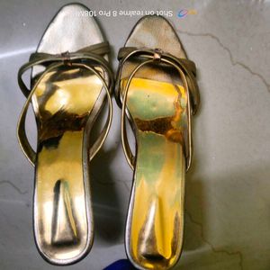 Elegant Gold Flats