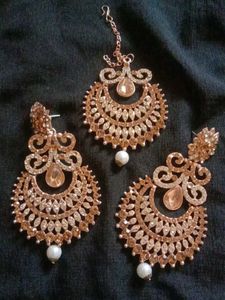 Elegant Gold Plated Jewelry Set