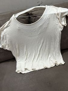Oversized White Tee