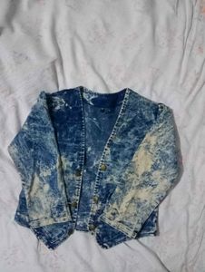 Vintage Acid Wash Denim Jacket