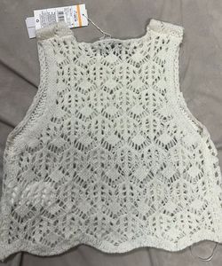 Crochet Knit Tank Top