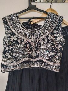 Mirror Work Heavy Choli Georgette Lehnga For Women