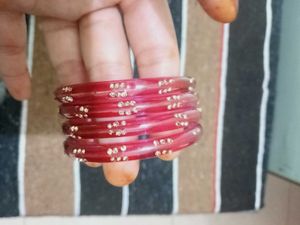 Rani Colour. Glass Bangles Set 1
