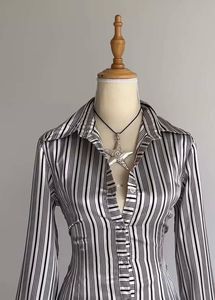Striped Button-Down Shirt