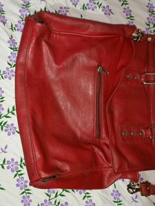 Maroon Used Purse