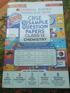 Oswaal Class 12th Chemistry Question Bank
