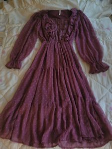 Fit And Flare Maxi Dress