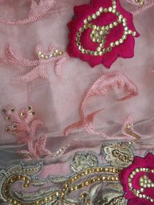 Light Pink Embroidered Anarkali Kurta Suit
