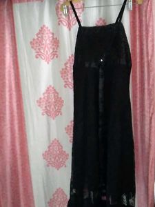 Elegant Black Lace Dress