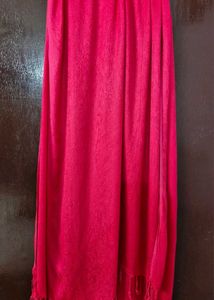 Pink Stole For Winter