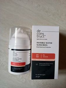 Deconstruct Invisible Water Sunscreen SPF 50