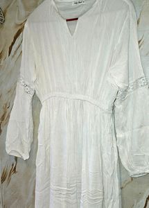 Lady Glamm A-Line Lace dress