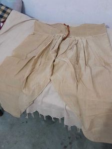 Golden Chanderi Salwar Suits