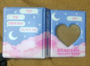 BTS Kpop themed photocard collect book