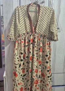 Floral Print Bohemian Dress