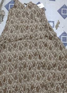 Patterned Casual Dress