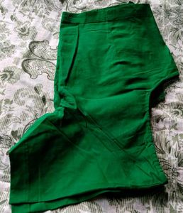 Pure Cotton Green Blouse