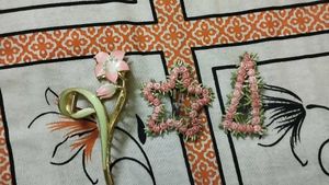 Floral Hair Clips - 3 Piece Set