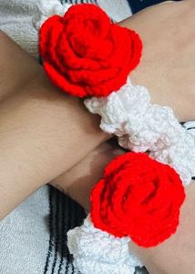 Crochet Flower Gajra