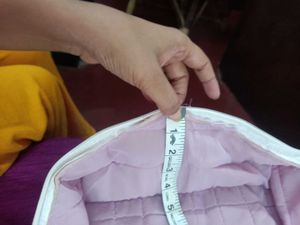 Vintage Angora Quilted Bag