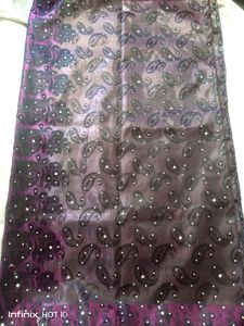 Satin Silk Double Colour Saree
