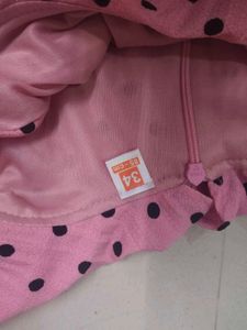Polka Dot One-Shoulder Dress