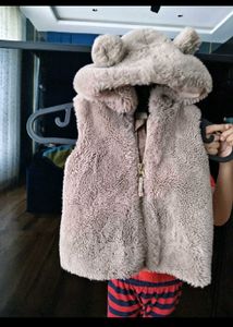 H&amp;M unisex fur jacket for both boys n girls