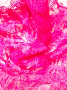 Church Scarf Veil Rani Pink Color Triangel Shape L