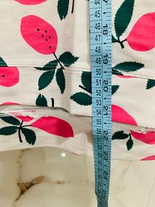 Floral Loose Fit Top For Girls