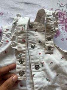 Floral Ruffle Jumper