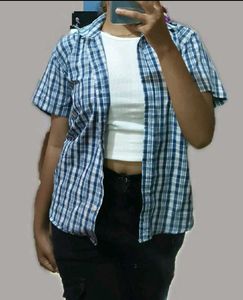 Blue Checkers Shirt ....