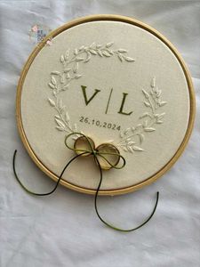 Couple Initial Hoop ✨