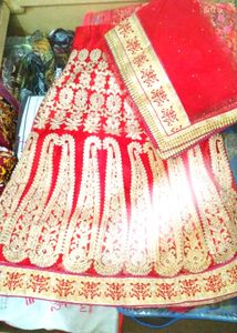Brand New Unstitched Lengha Bridal