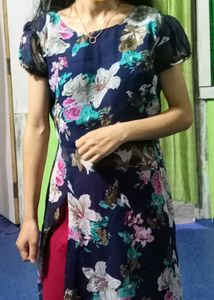 Floral Chiffon Dress