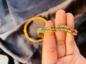 Gold Polish 1 Gr Bangles