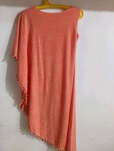 Peach Tunic Top