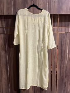 Elegant Lemon-Yellow Kurta