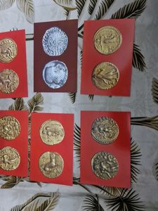 Ancient Coin postcard  8 pcs lot