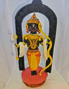 Lord Rama Clay Figurine