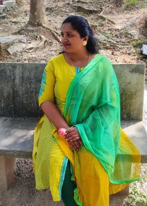 Green Kurtha With Dupatta