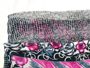 Floral Print Saree