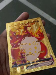 Golden Pokemon Card