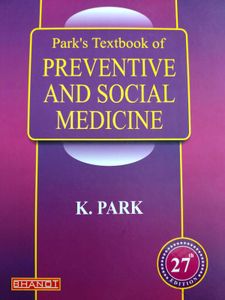 PARK'S TEXTBOOK OF PSM, 27th Edition