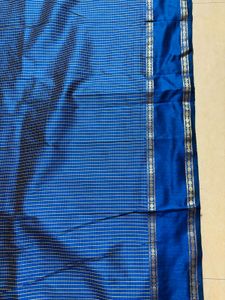 maharashtrian dark blue saree