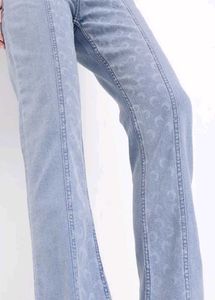 Printed Straight fit Jeans