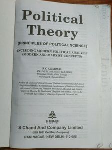 Political Theory By RC AgarwalS