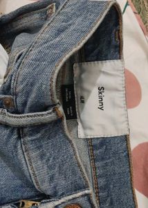 H&amp;M Ripped Denim Jeans