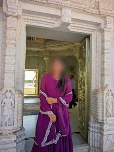 Elegant Purple Salwar Suit