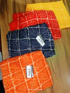 New Bhandej  Saree