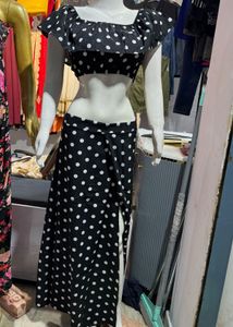 Polka Dot Two-Piece Berrylush Dress Set
